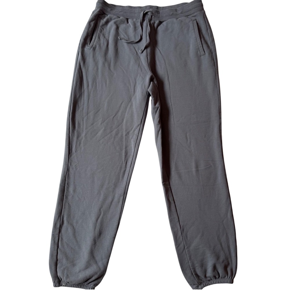 Barefoot Dreams Sweatpants Women M Gray Jogger Modal Cotton Loungewear Travel - Picture 1 of 7